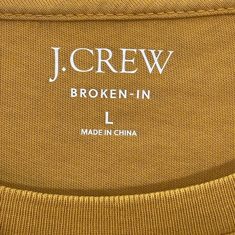 J.Crew Men's Broken in Long Sleeve Crew